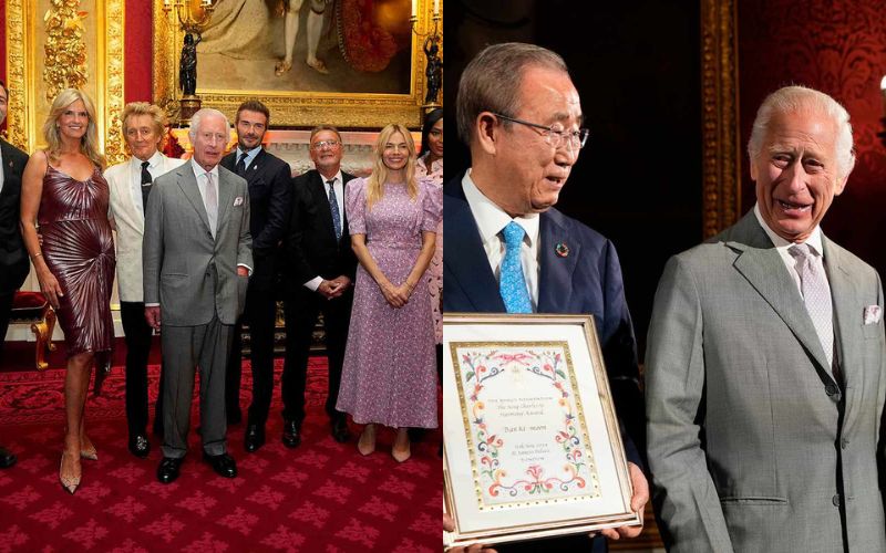 King Charles III attended the King’s Foundation awards ceremony