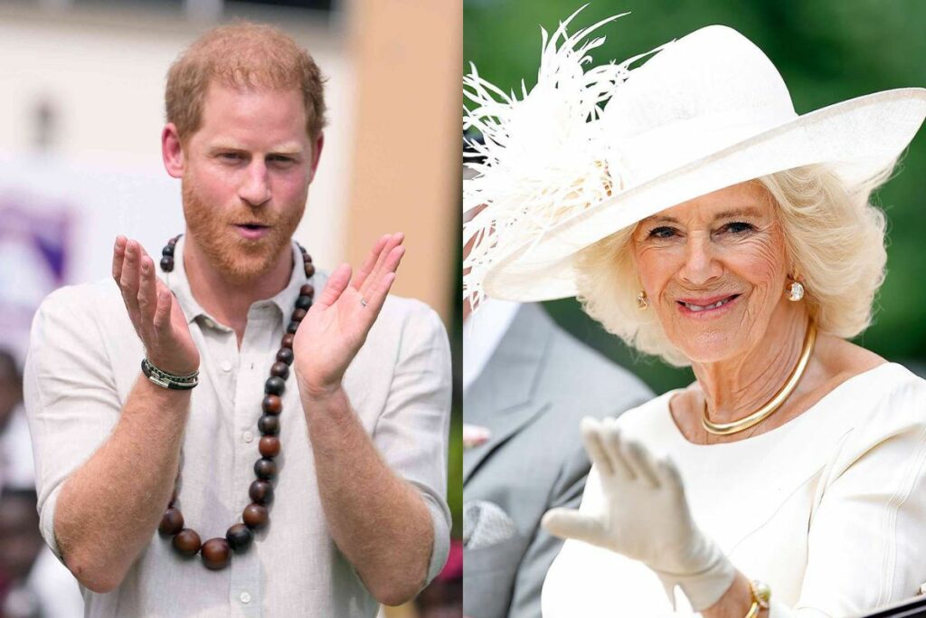 The time Prince Harry spoke about his 'awkward' first meeting with Camilla Parker