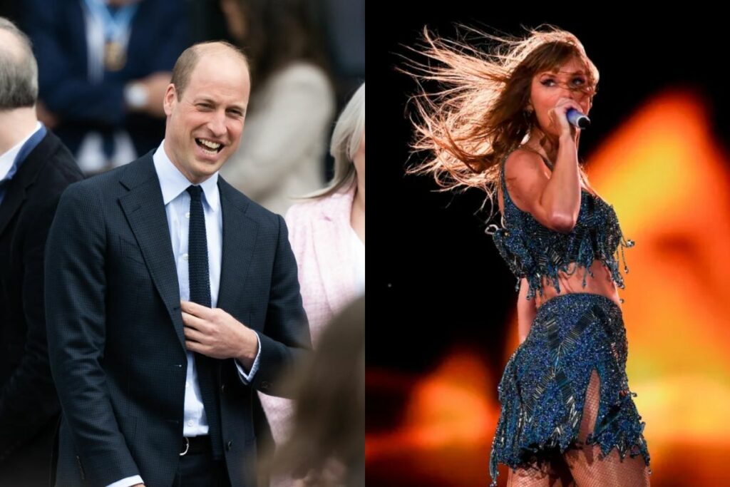 The video of the time Taylor Swift convinced Prince William to sing with her and Jon Bon Jovi