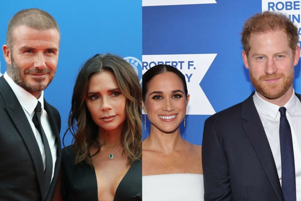 Victoria and David Beckham’s new book highlights the feud with Prince Harry and Meghan Markle