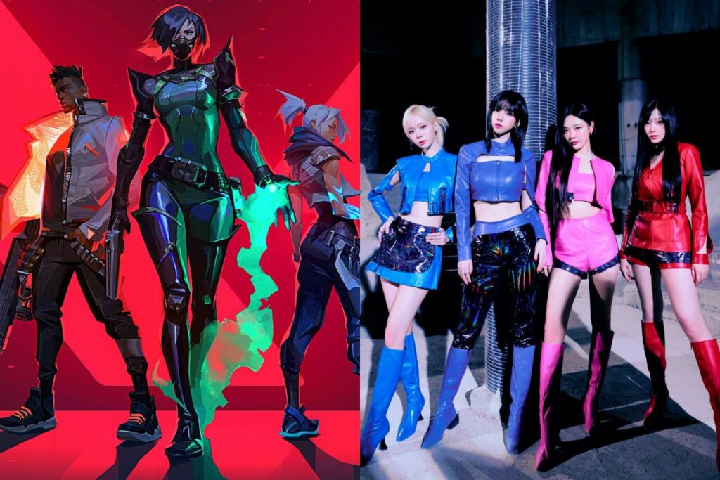 aespa is rumored to have an upcoming collaboration with Valorant