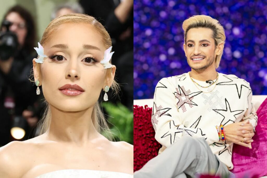 Ariana Grande shows love for her brother, Frankie Grande, and his new nose