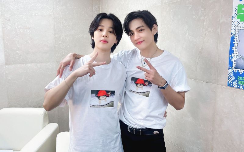 BTS’ V made a charming chameo in Jimin’s new song, “WHO”