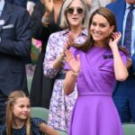 Kate Middleton stuns at the Wimbledon finals with Princess Charlotte