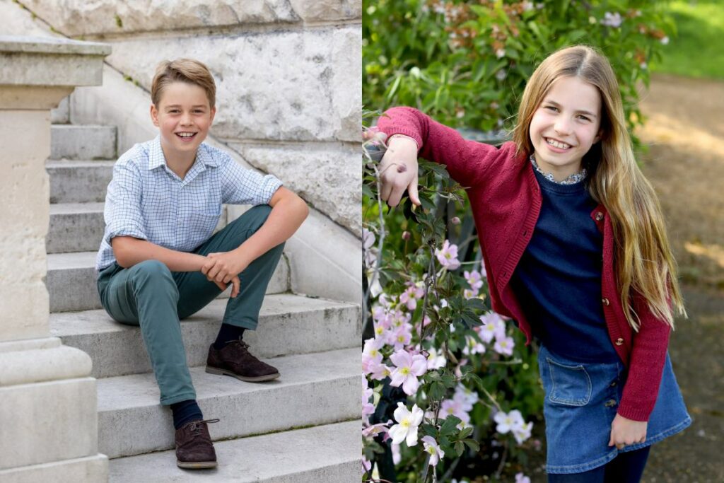 Prince George and Princess Charlotte stun with matching bracelets