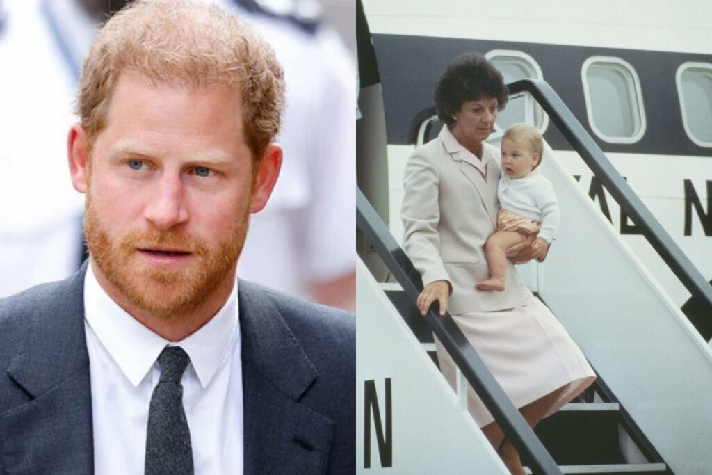 Prince Harry's nanny spills the tea on his baby days