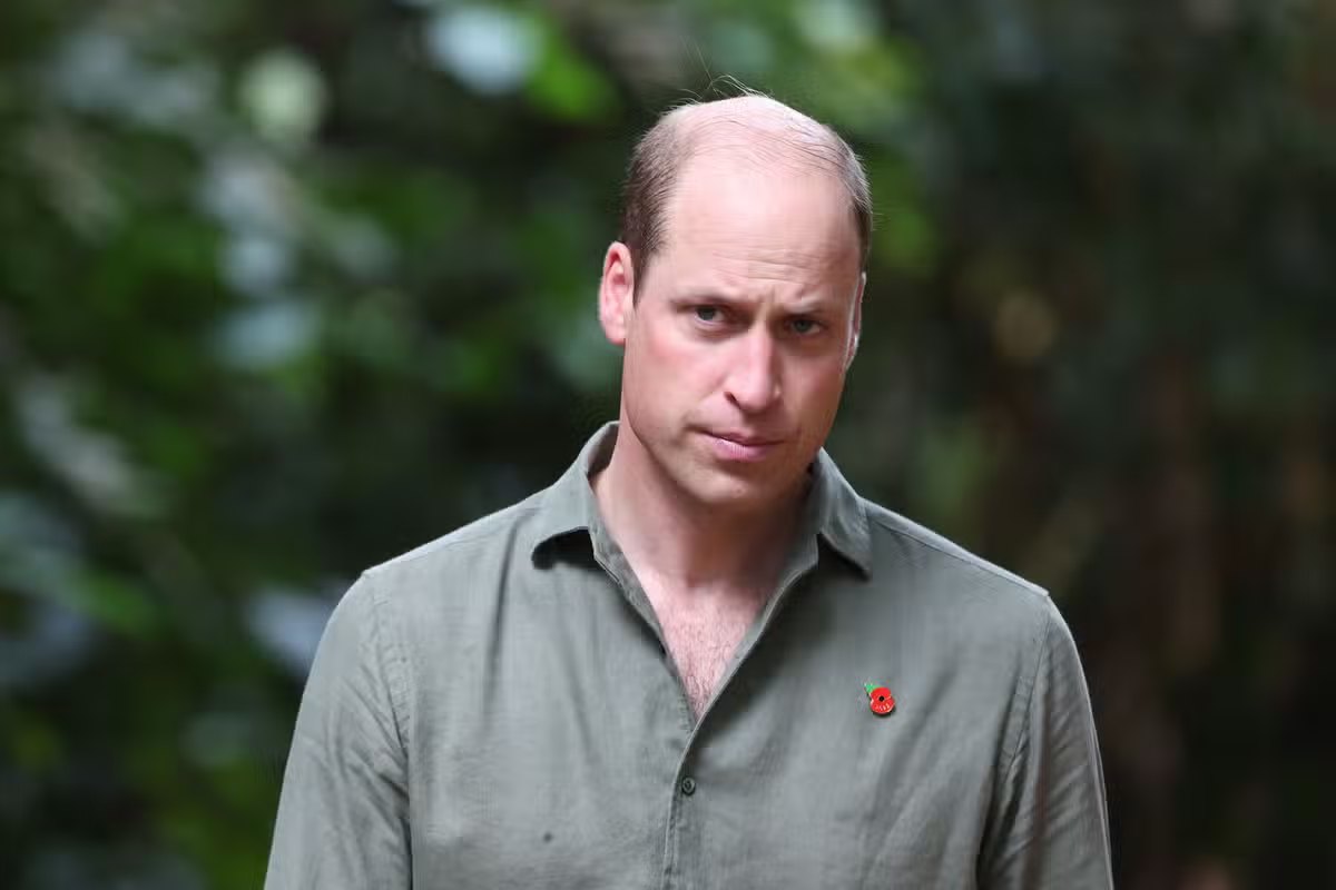 Royal riding: Prince William looks fab on an electric scooter