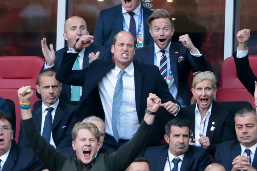 Prince William sends a powerful message to England's soccer team for the The UEFA Championship