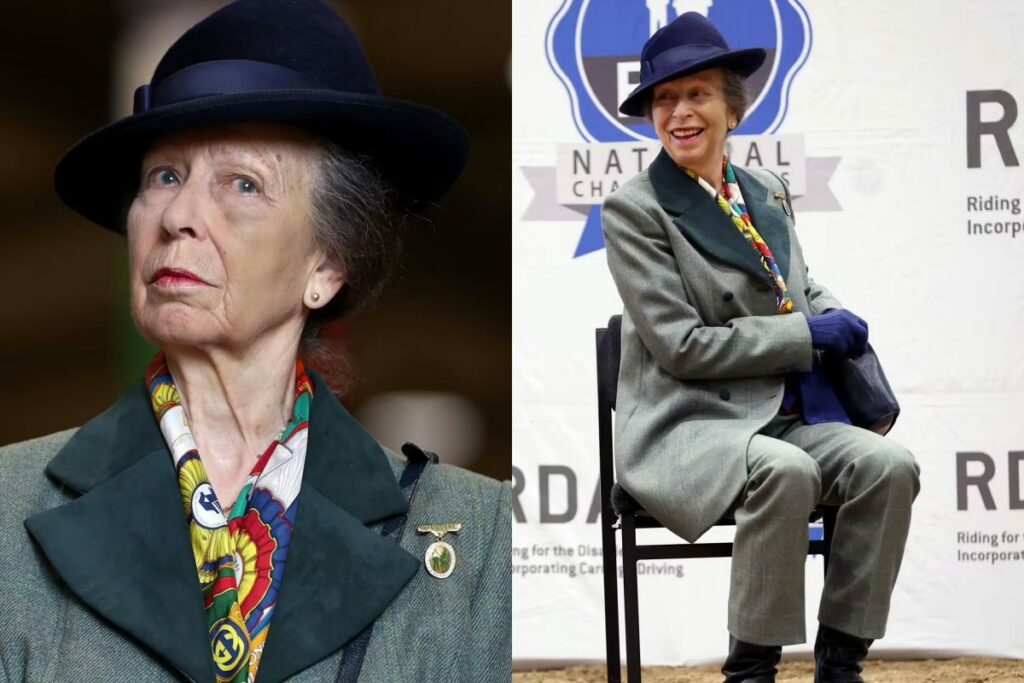 Princess Anne returns to the royal spotlight but she can't remember her horse drama