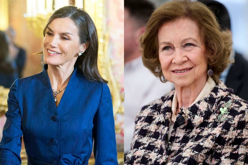 Queen Letizia's gestures of support for Queen Sofía on one of her most difficult days