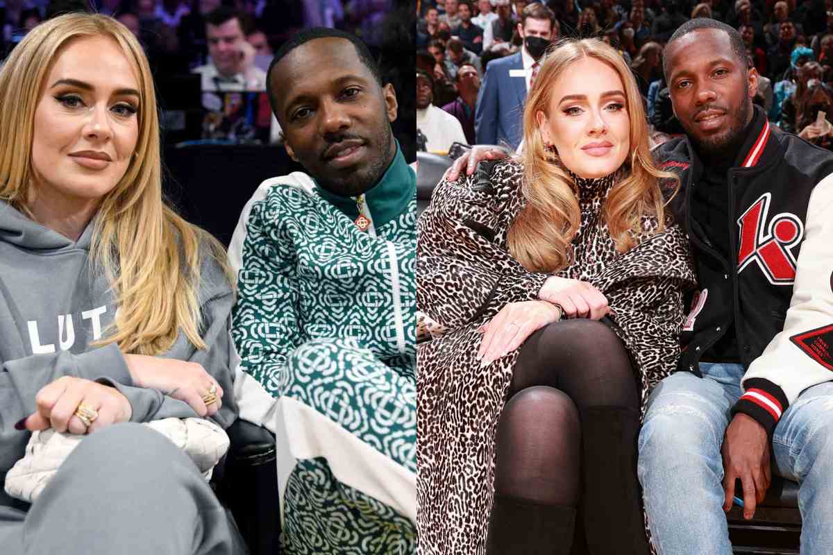 Adele surprises fans by announcing her engagement in concert