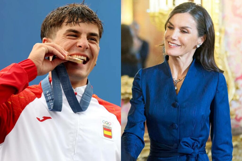 Anime meets royalty the chat between olympian Pau Echaniz and Queen Letizia of Spain