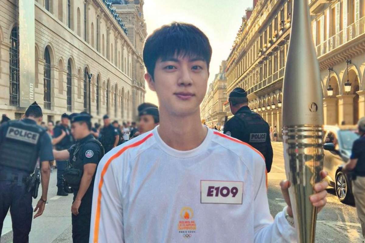 BTS' Jin shares one regret following his torchbearer experience at the Paris Olympics BTS' Jin shares one regret following his torchbearer experience at the Paris Olympics