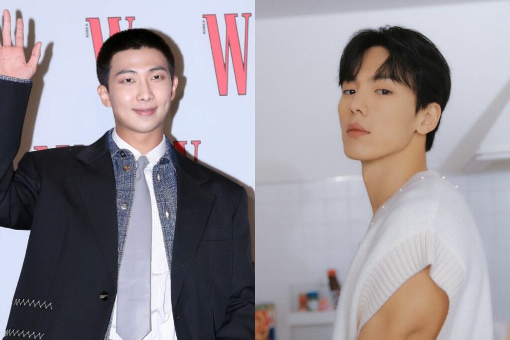 BTS' RM reappears alongside MONSTA X's Joohoney at the same military event