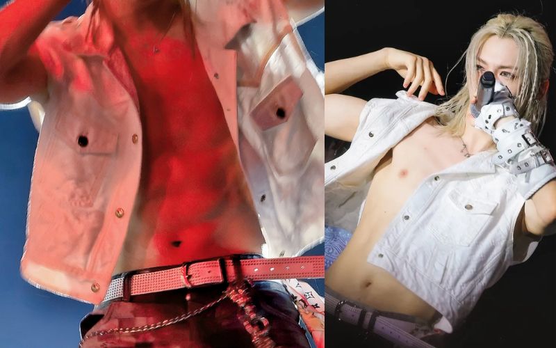 Stray Kids’ Felix breaks the internet with his sculptural body in the United States