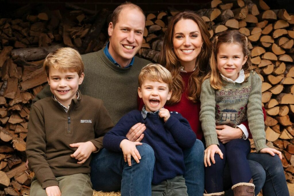 Kate Middleton and Prince William took their kids to a family nerf battle day