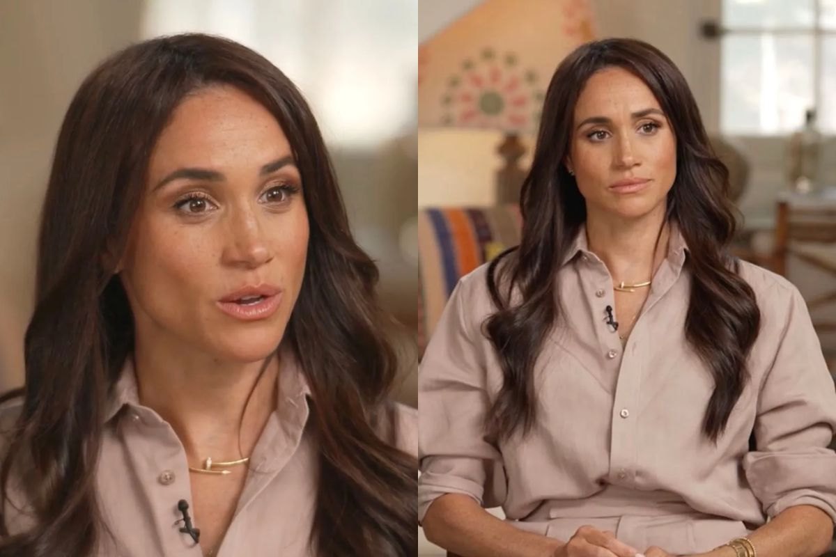 Meghan Markle has an emotional reaction in recent interview with Prince Harry