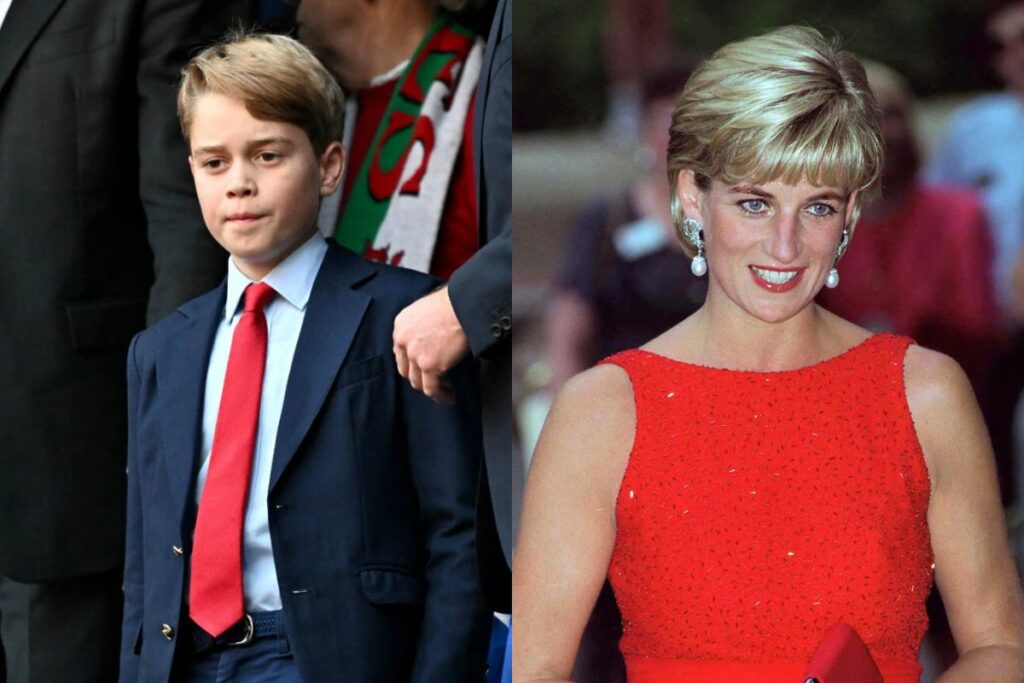 Prince George's shocking resemblance to Princess Diana as he turns 11