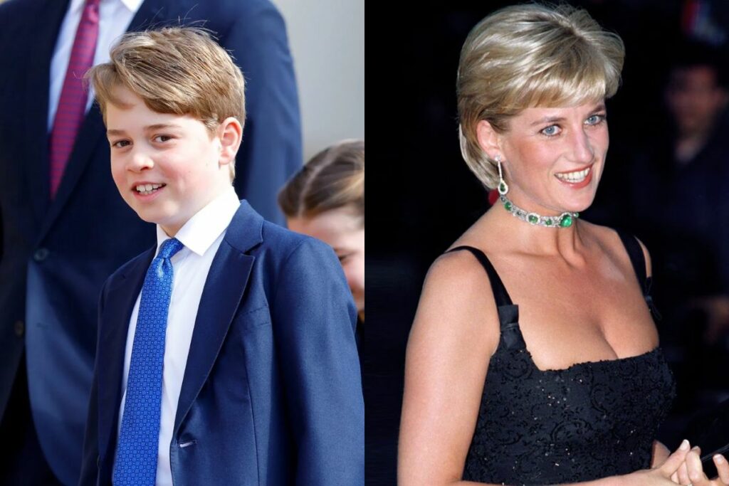 George Model Princess Prince George's shocking resemblance to Princess Diana as he turns 11