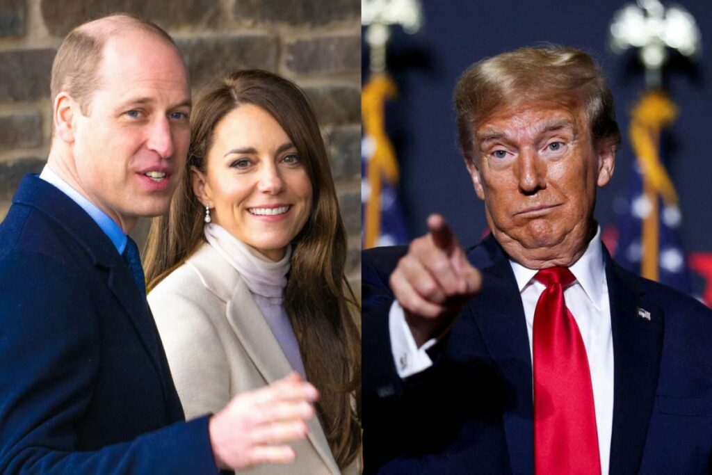 Prince William was reportedly 'furious' at Donald Trump over his Kate Middleton 'nude sunbathing' comments