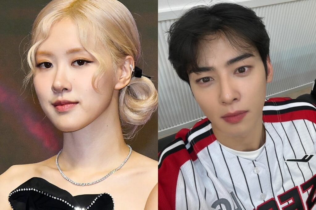 BLACKPINK’s Rosé and Cha Eunwoo were rumored to be dating