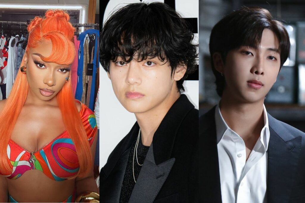 BTS’ V praises RM and Meghan Thee Stallion’s new song, “Neva Play”