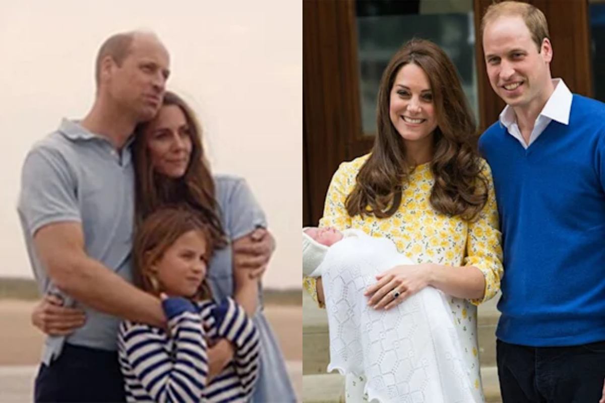 A cute throwback: Prince William and Kate Middleton recreate iconic moment with Princess Charlotte