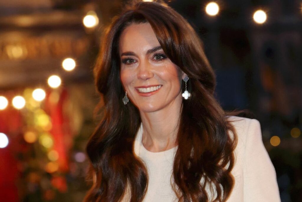 Kate Middleton makes her first public appearance since her cancer-free announcement