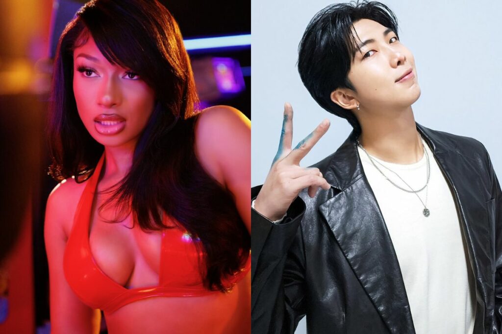 Megan Thee Stallion and BTS’ RM release their new song, “Neva Play” Megan Thee Stallion and BTS’ RM release their new song, “Neva Play”