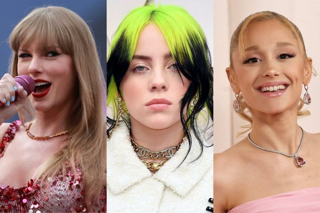 Taylor Swift and Billie Eilish beat Ariana Grande at VMAs 2024
