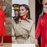 Queen Letizia of Spain slays with a red-hot cut-out dress