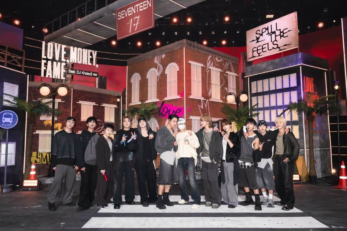 SEVENTEEN earns the No.1 spot on “Music Bank!” with “LOVE, MONEY, FAME”