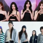 Top 10 YouTube Music South Korea weekly chart with aespa and NewJeans