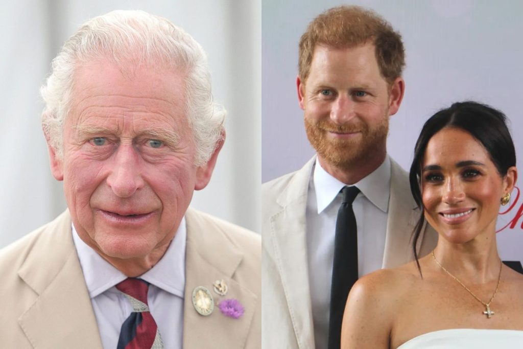 Meghan Markle and Prince Harry allegedly would allow King Charles III to visit his grandchildren