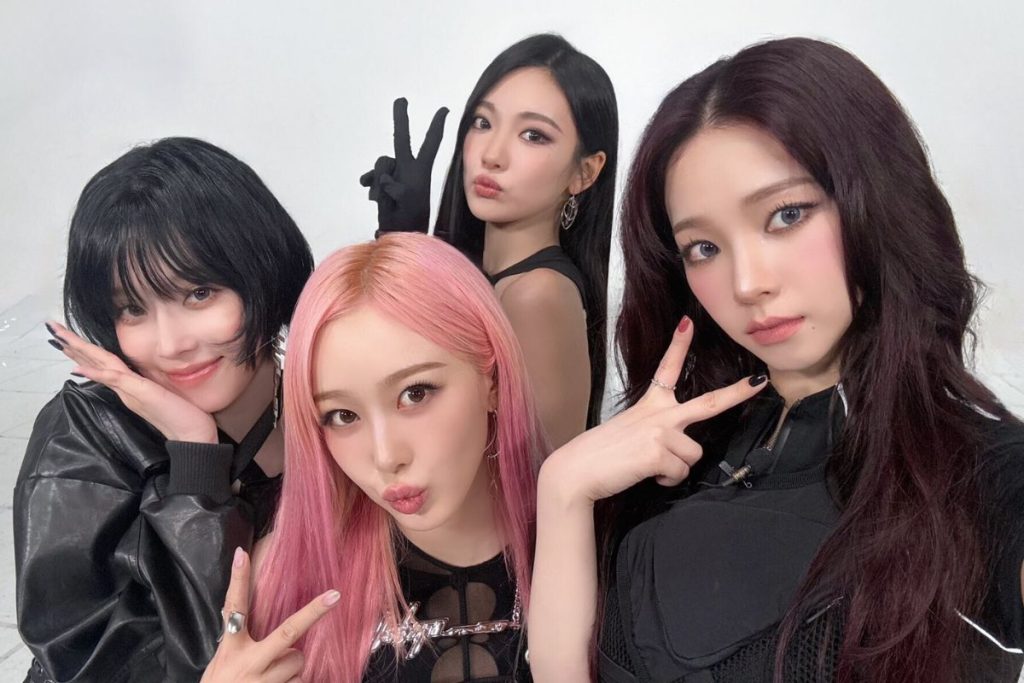 aespa earns their second win with “Whiplash” on Music Bank