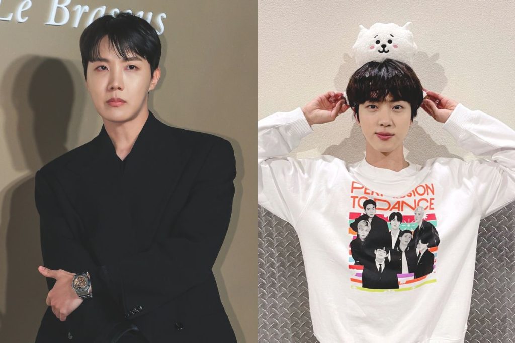 BTS’s Jin almost ends live stream after not being able to answer j-hope’s question