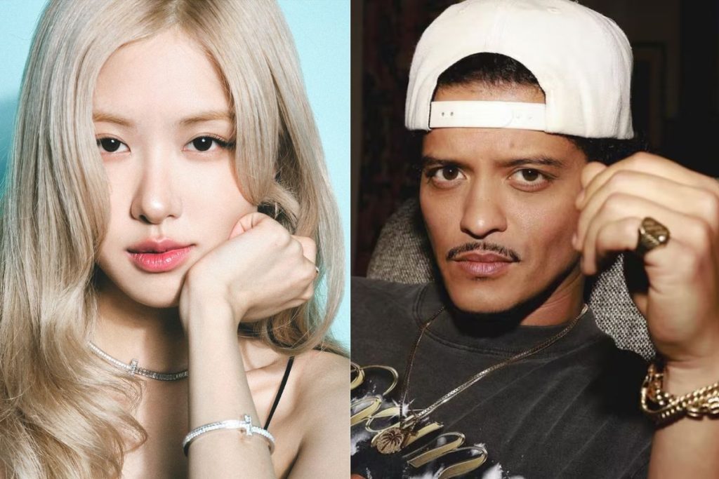 Bruno Mars reacts to BLACKPINK’s Rosé and Evan Mock’s chemistry in new music video