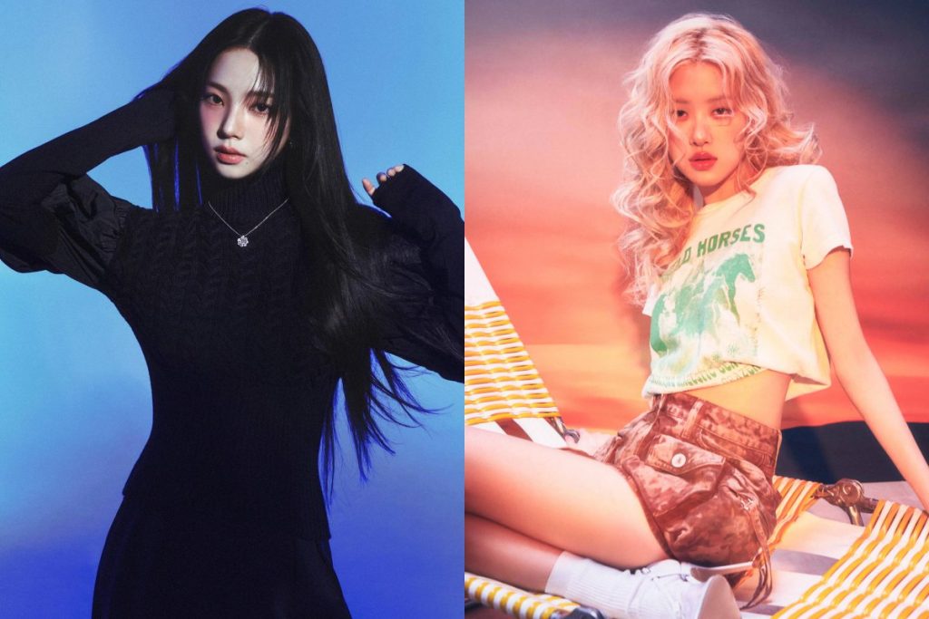 December's girl group member ranking BLACKPINK's Rosé and aespa's Karina shine