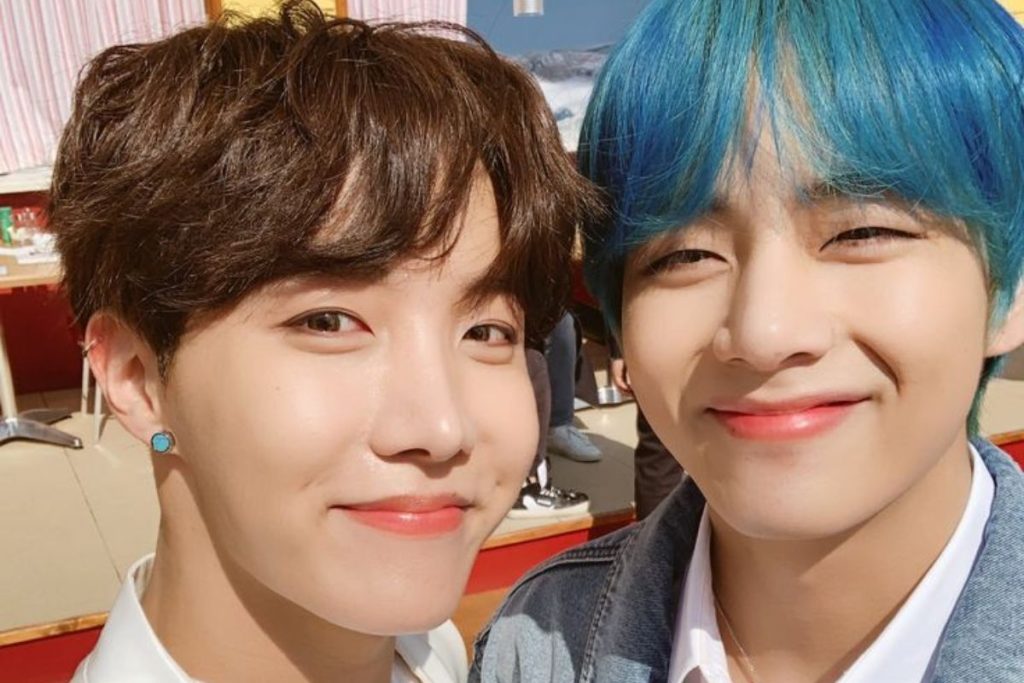 BTS' V was spotted attending j-hope's concert