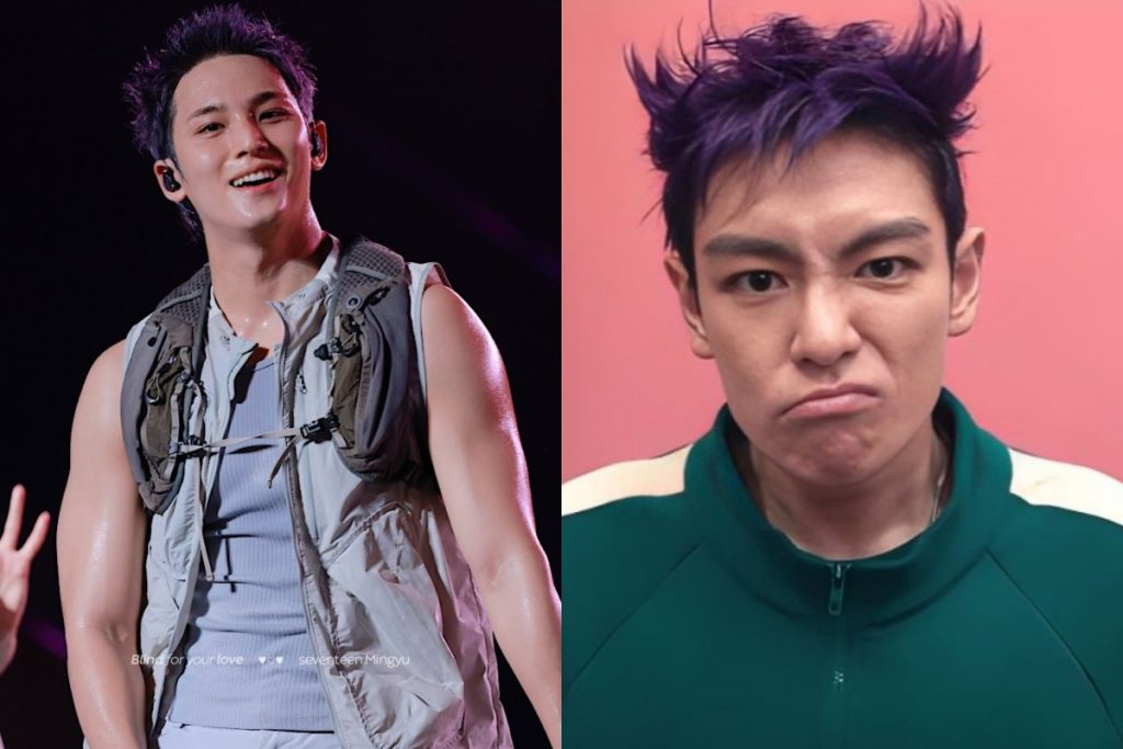 Mingyu’s purple look sparks funny Thanos comparisons at SEVENTEEN’s Jakarta concert