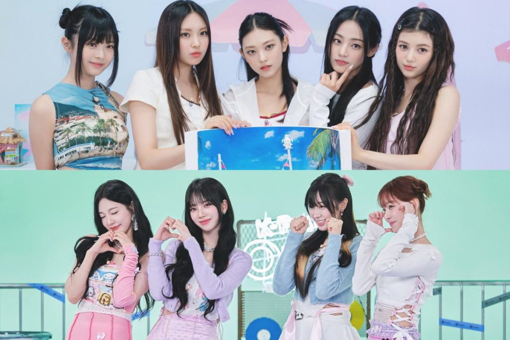 Top 9 K-pop girl group songs with the most weeks at #1 on Melon's South Korea, with aespa, NJZ and more