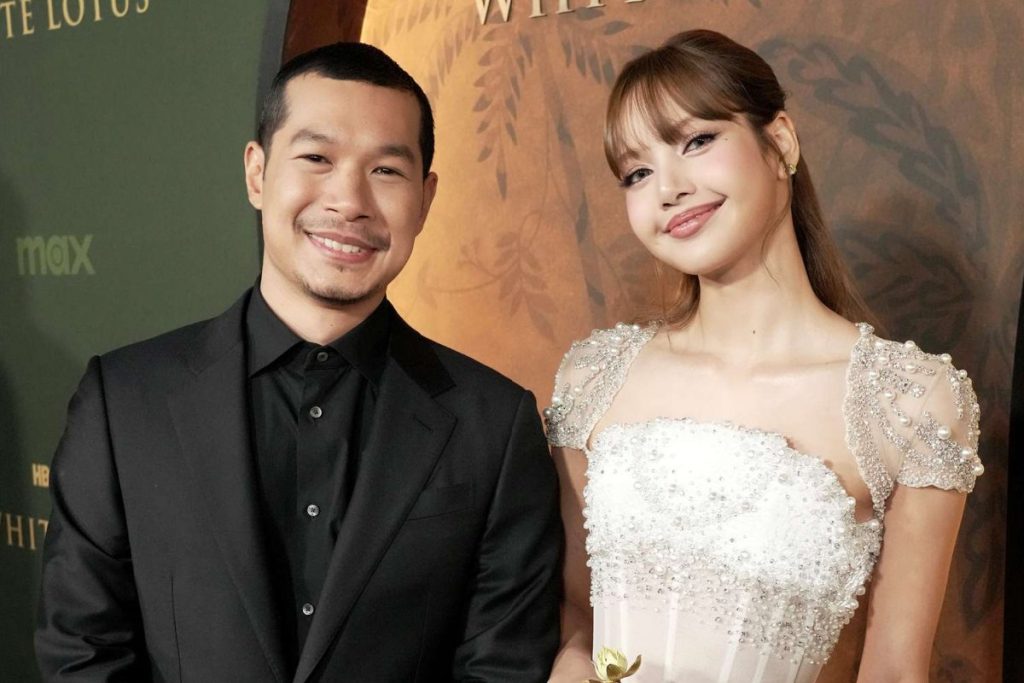 BLACKPINK's Lisa & Tayme Thapthimthong jam to No Diggity before The White Lotus finale