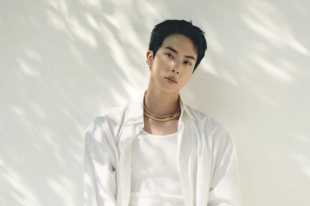 BTS’ Jin debuts mullet hairstyle for “ECHO” concept photos
