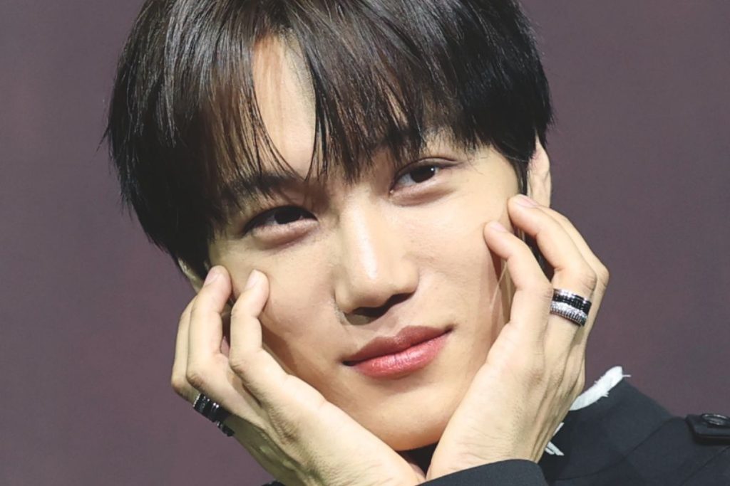 EXO's Kai gets emotional amid comeback