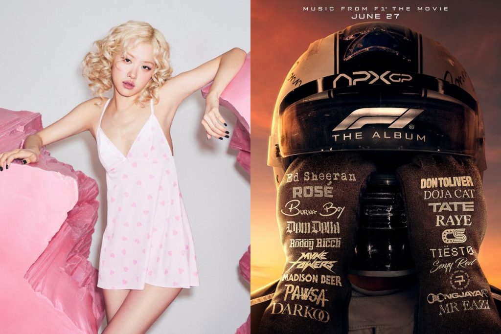 BLACKPINK’s Rosé hits the fast lane with her first movie soundtrack for the F1 album