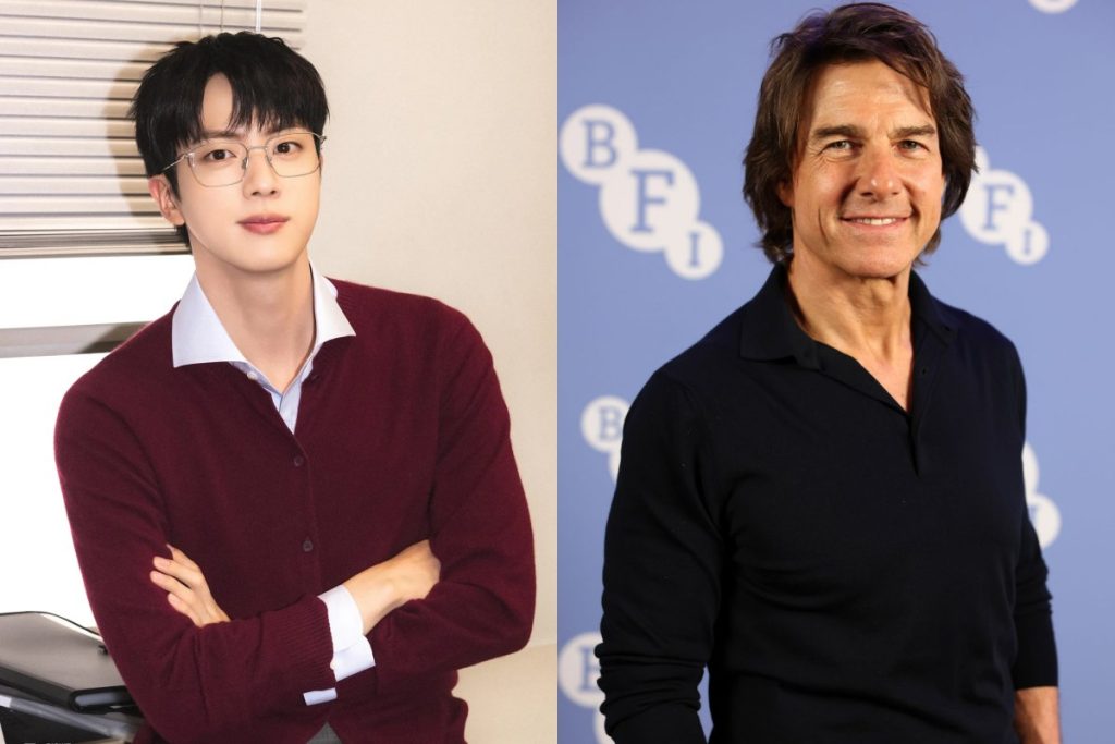 BTS’ Jin and Tom Cruise team up for some action-packed chaos