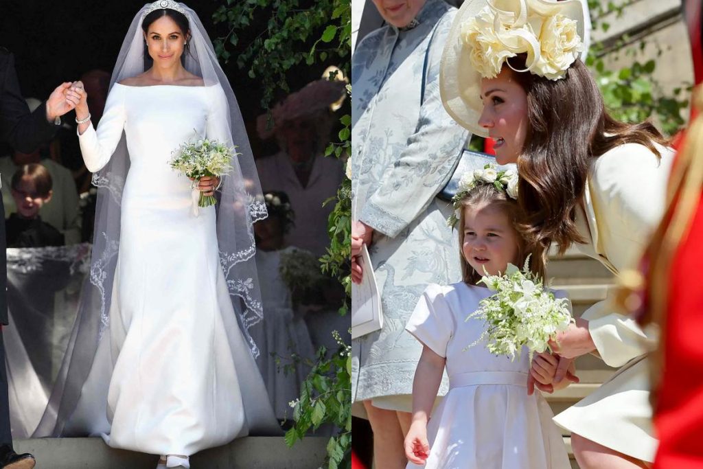 Royal tears and dress drama Meghan Markle and Kate Middleton cried over Princess Charlotte