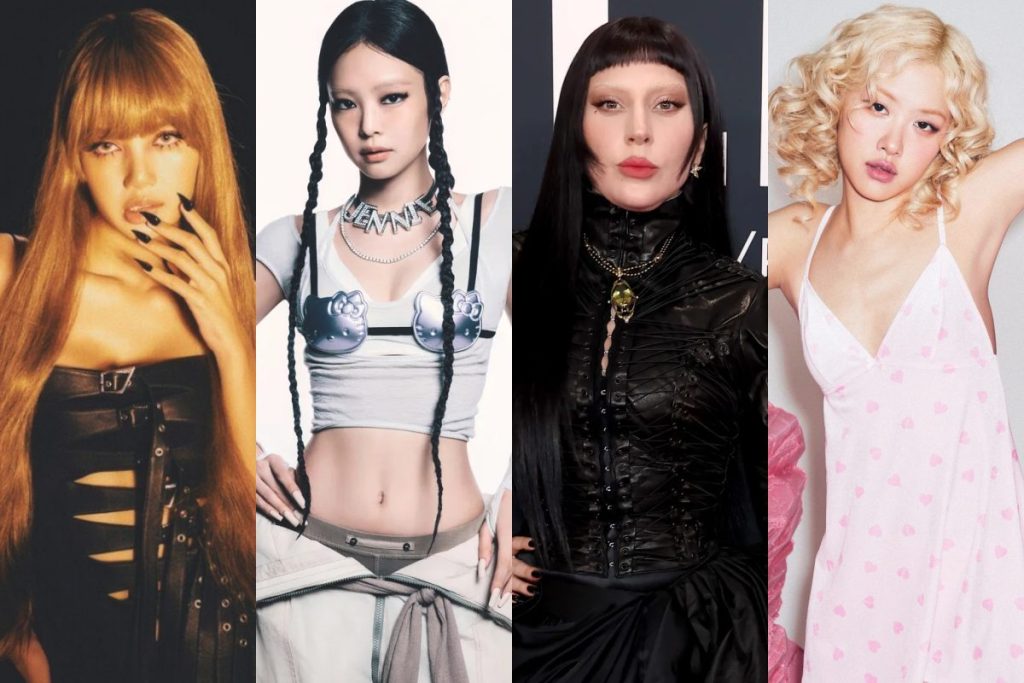 The Queens of YouTube Most-watched female music videos in 2025, with the BLACKPINK girls and Lady Gaga
