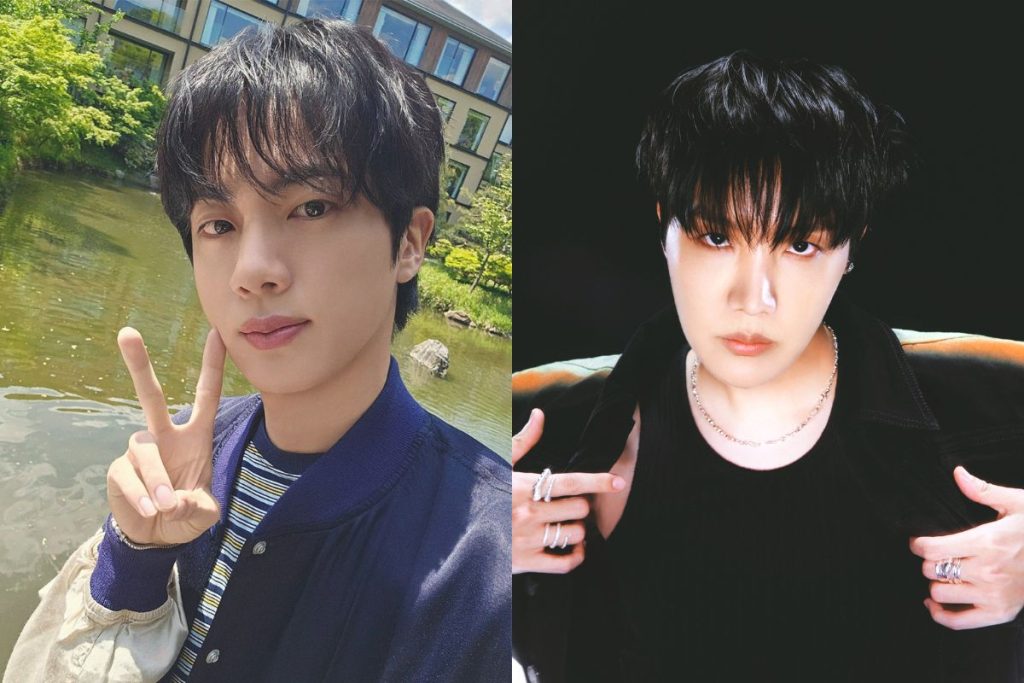 BTS’ Jin and J-hope look stunning for the new “2025 BTS FESTA” concept photos