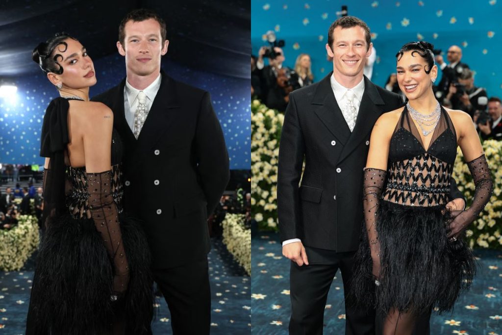 Dua Lipa says yes The pop star confirms engagement to Callum Turner